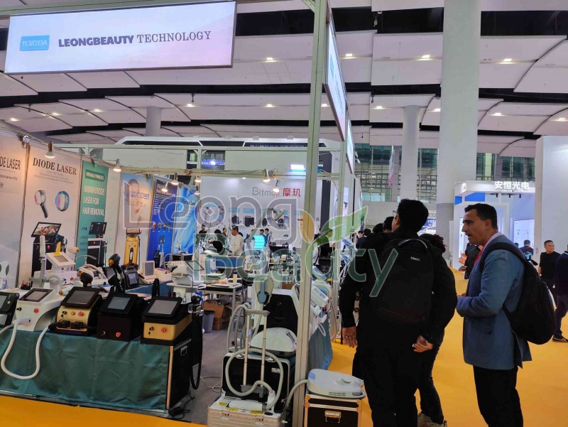Willkommen am Leongbeauty-Stand der Shanghai Beauty Expo
